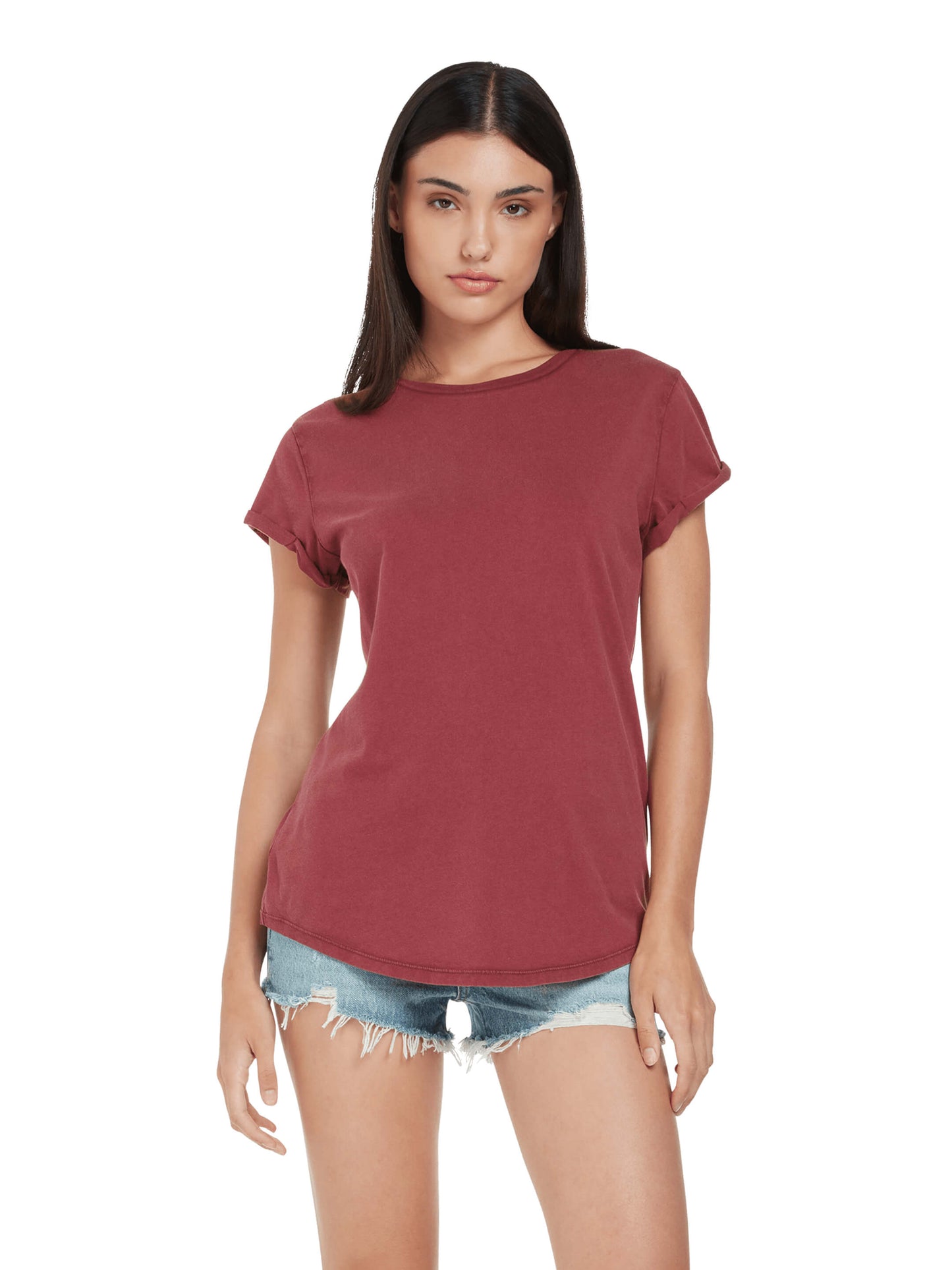 Earth Positive® Women's Rolled Sleeve T-shirt