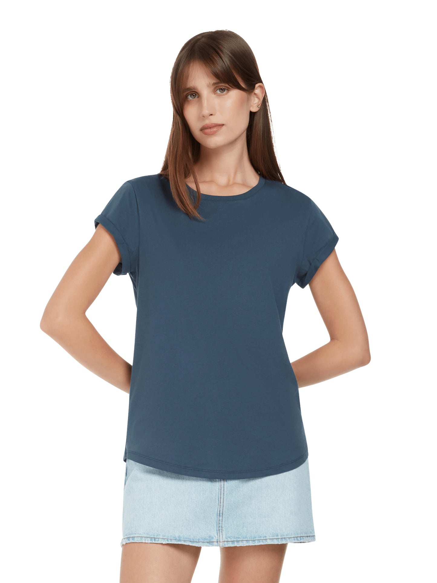 Earth Positive® Women's Rolled Sleeve T-shirt