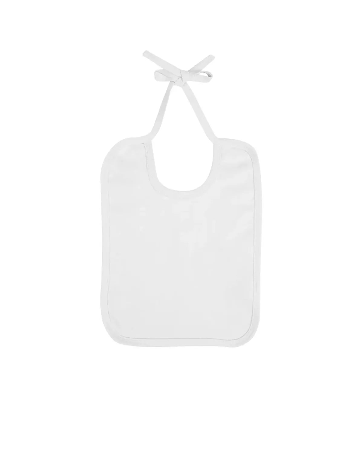 EPB04-WH1 - Baby Bib - White