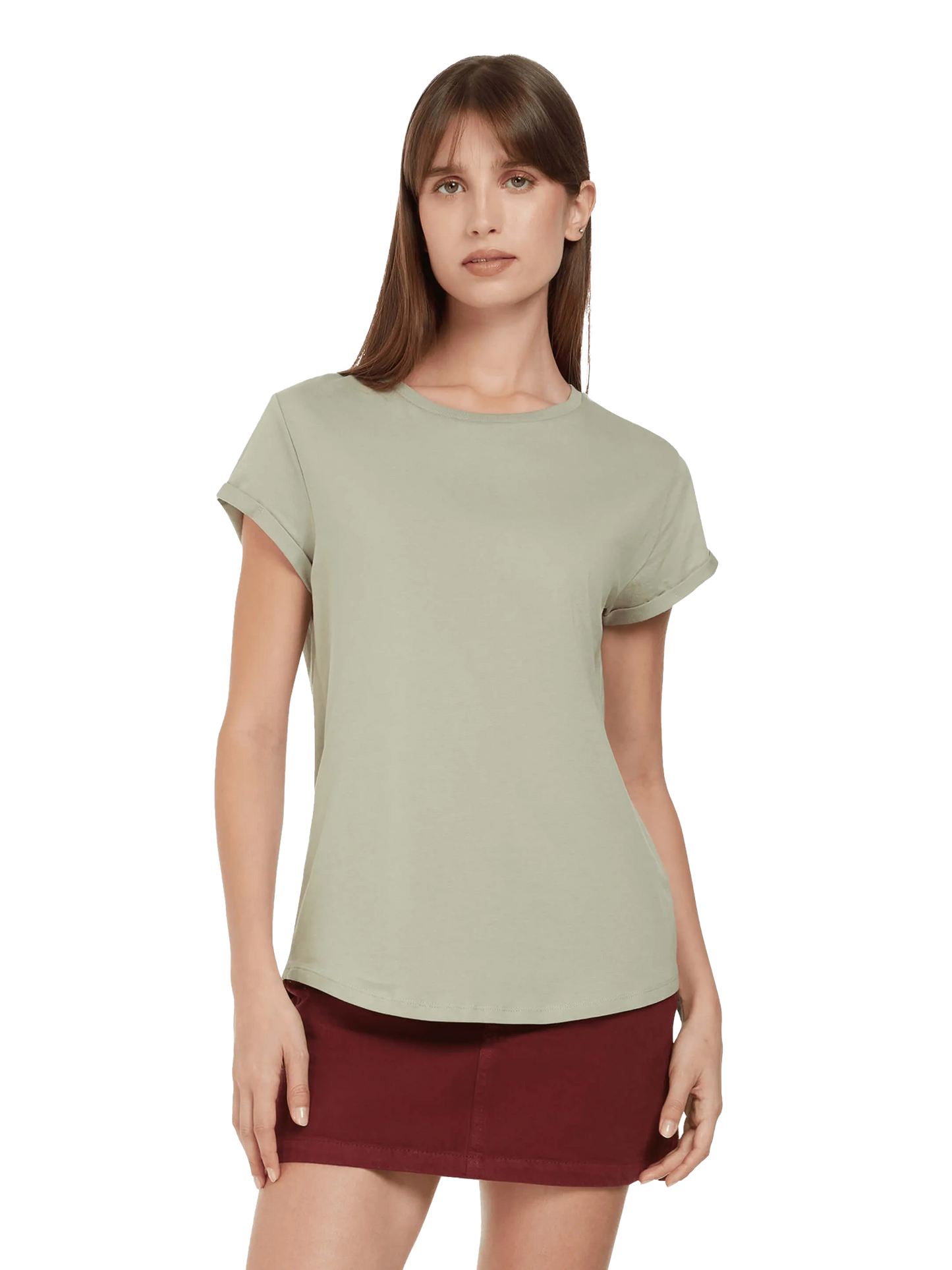 EP16 - Earth Positive® Women's Rolled Sleeve T-shirt
