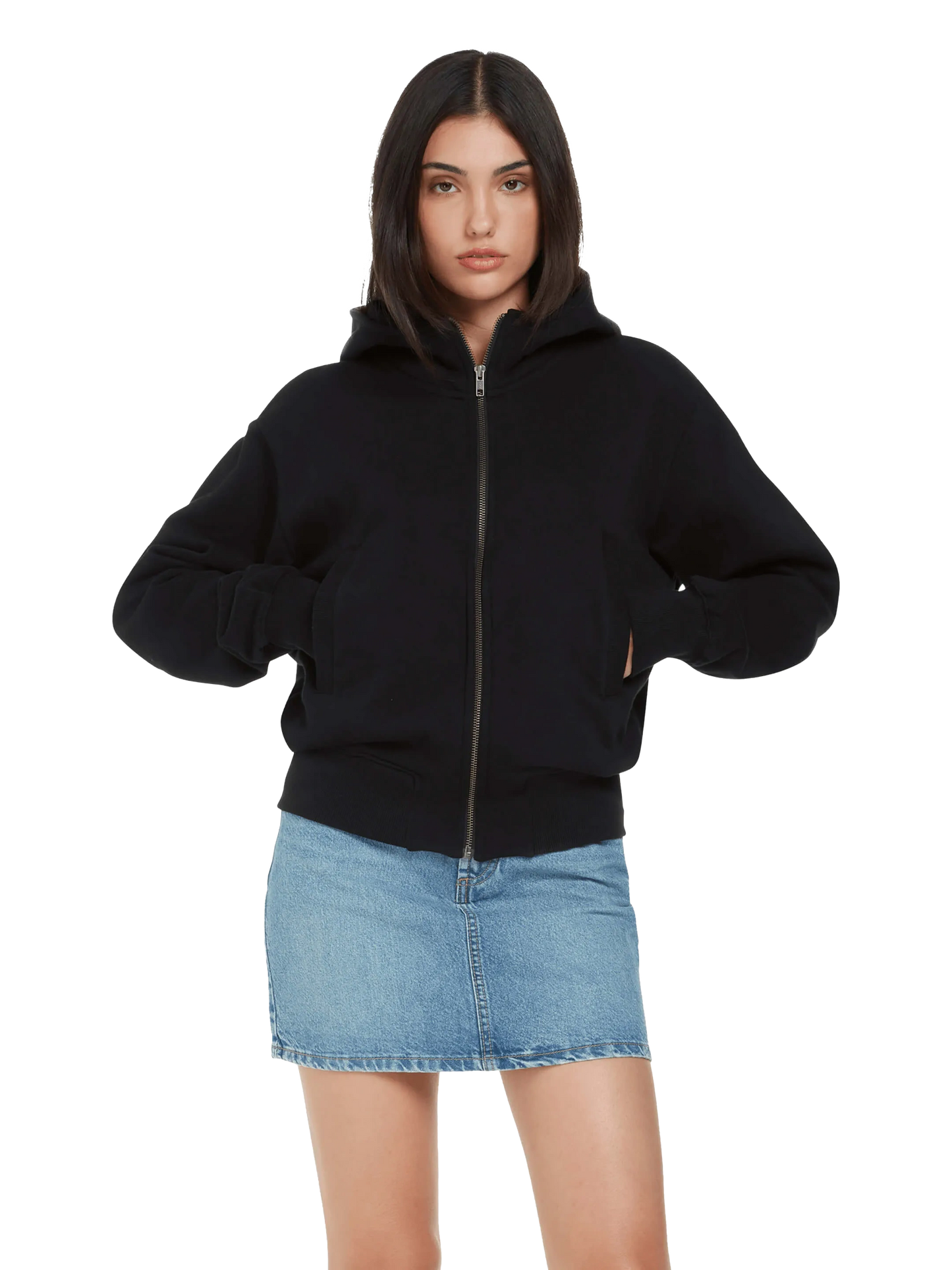 EP306 - Earth Positive® Bomber Jacket Hoodie