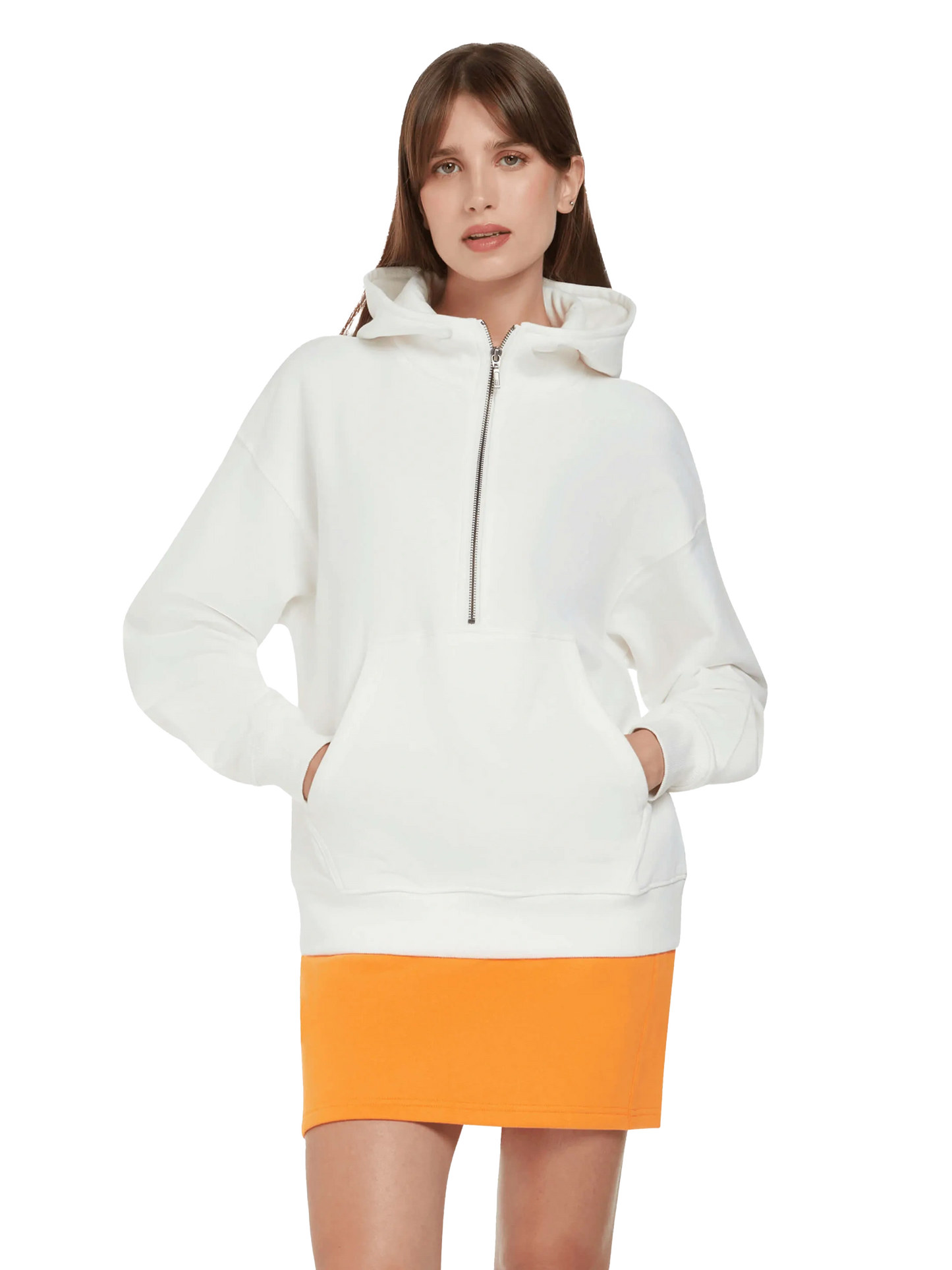 EP314 - Earth Positive® Women's Half Zip Hoodie