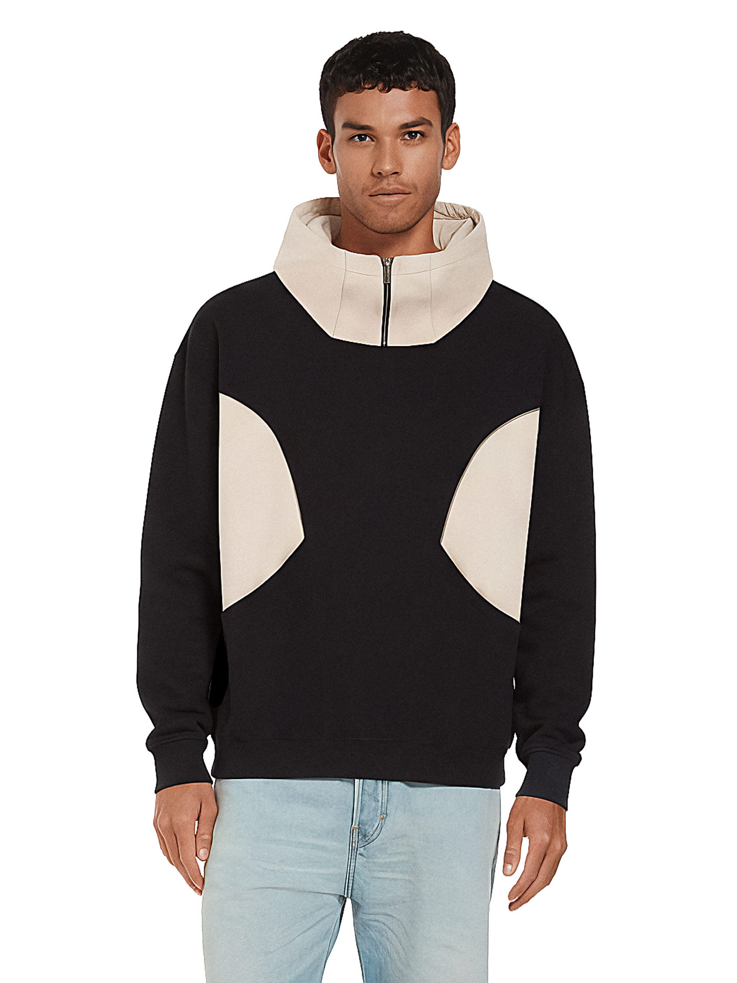 EP550 - Colour Panelled Hoodie