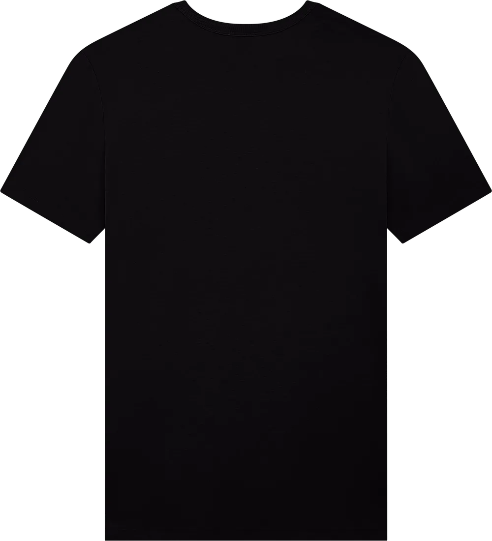 BAM01-BL2 - Jersey T-shirt - Black