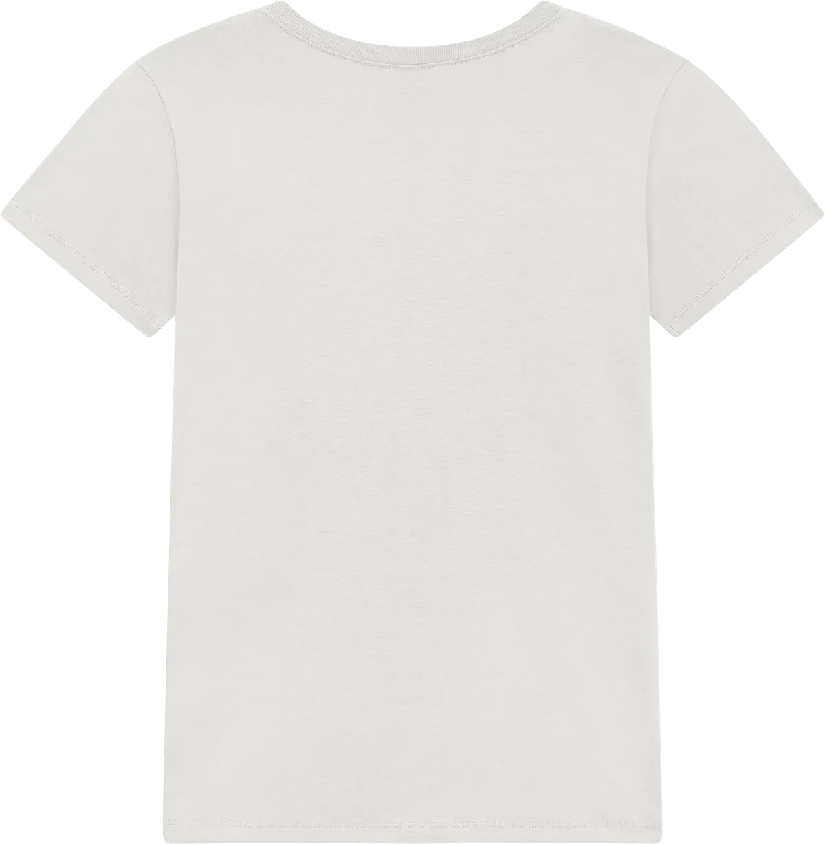 BAM02-WWH1 - Bamboo Women's Jersey T-shirt - Warm White