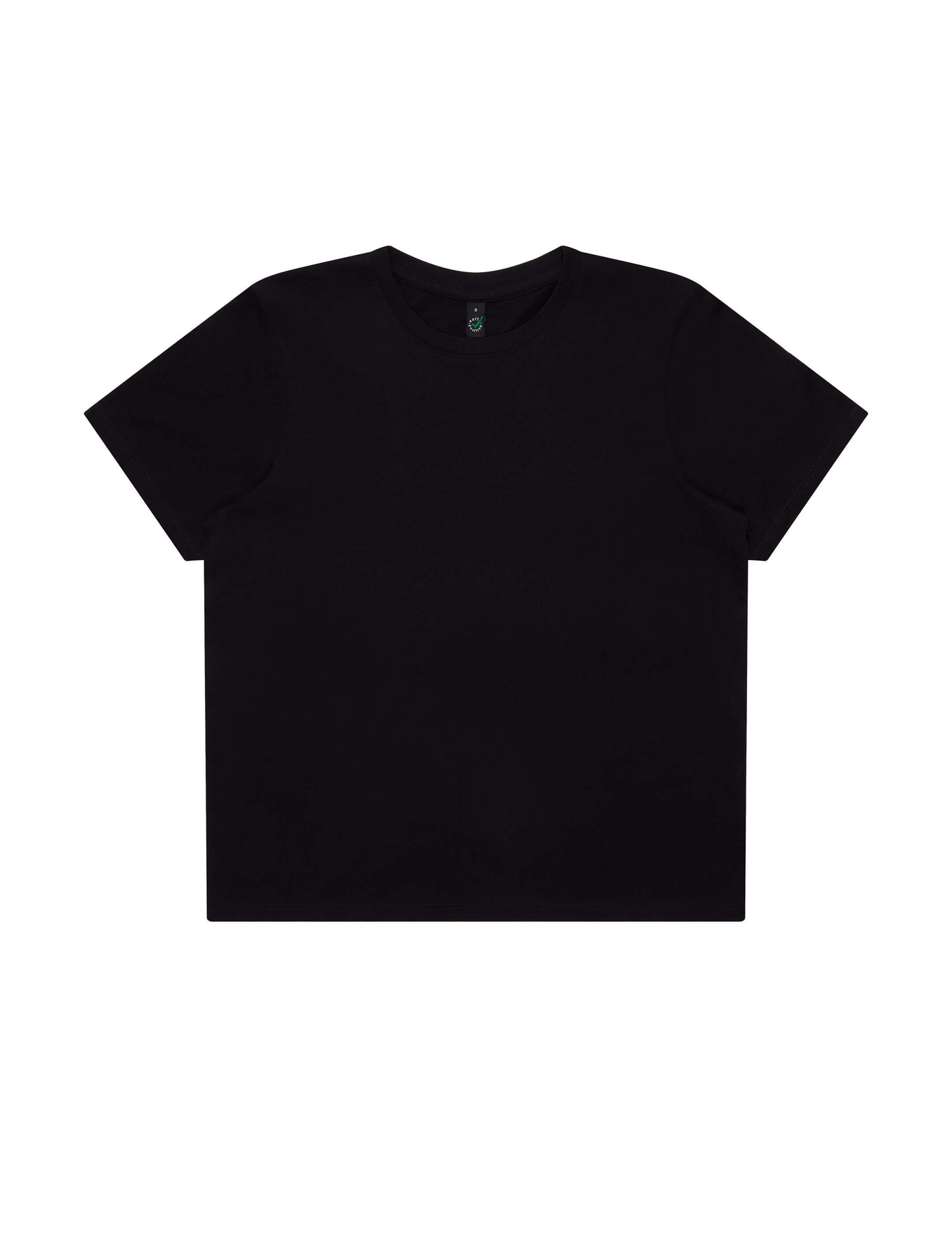 Earth Positive® Women's Premium Jersey T-shirt - Black - M