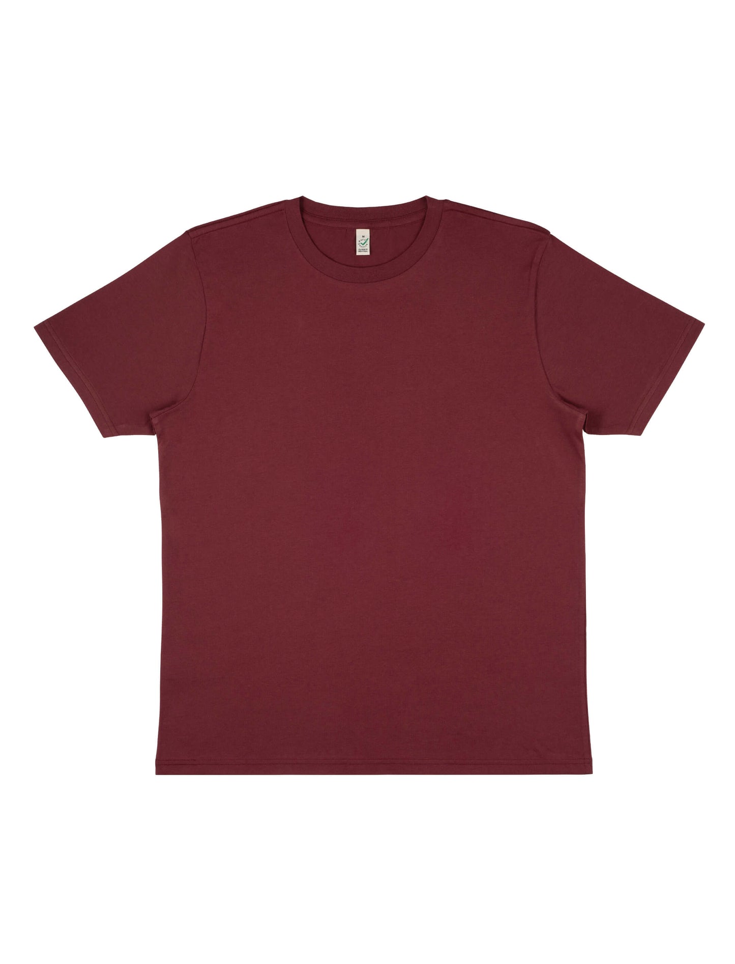 Earth Positive® Jersey T-shirt - Burgundy - L