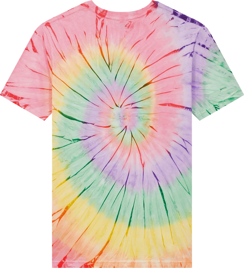 EP01-TD0 - Jersey T-shirt - Tie Dye Rainbow