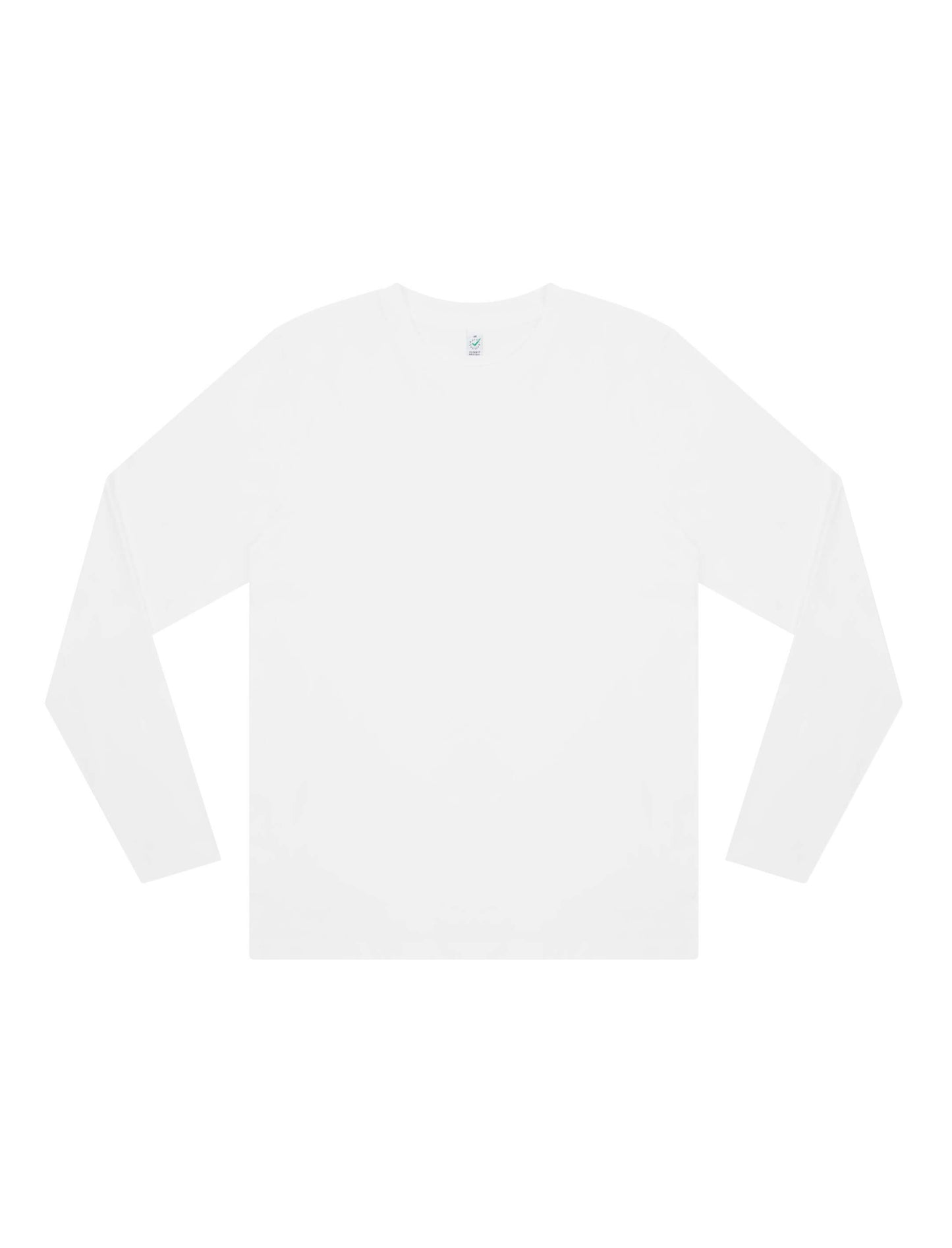 Earth Positive® Long Sleeve T-shirt - White - 2XL