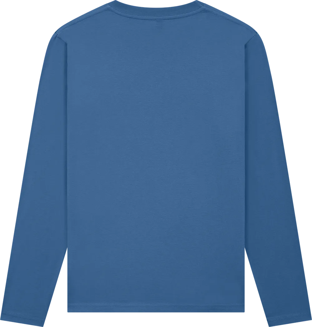 EP01L-FDE1 - Long Sleeve T-shirt - Faded Denim