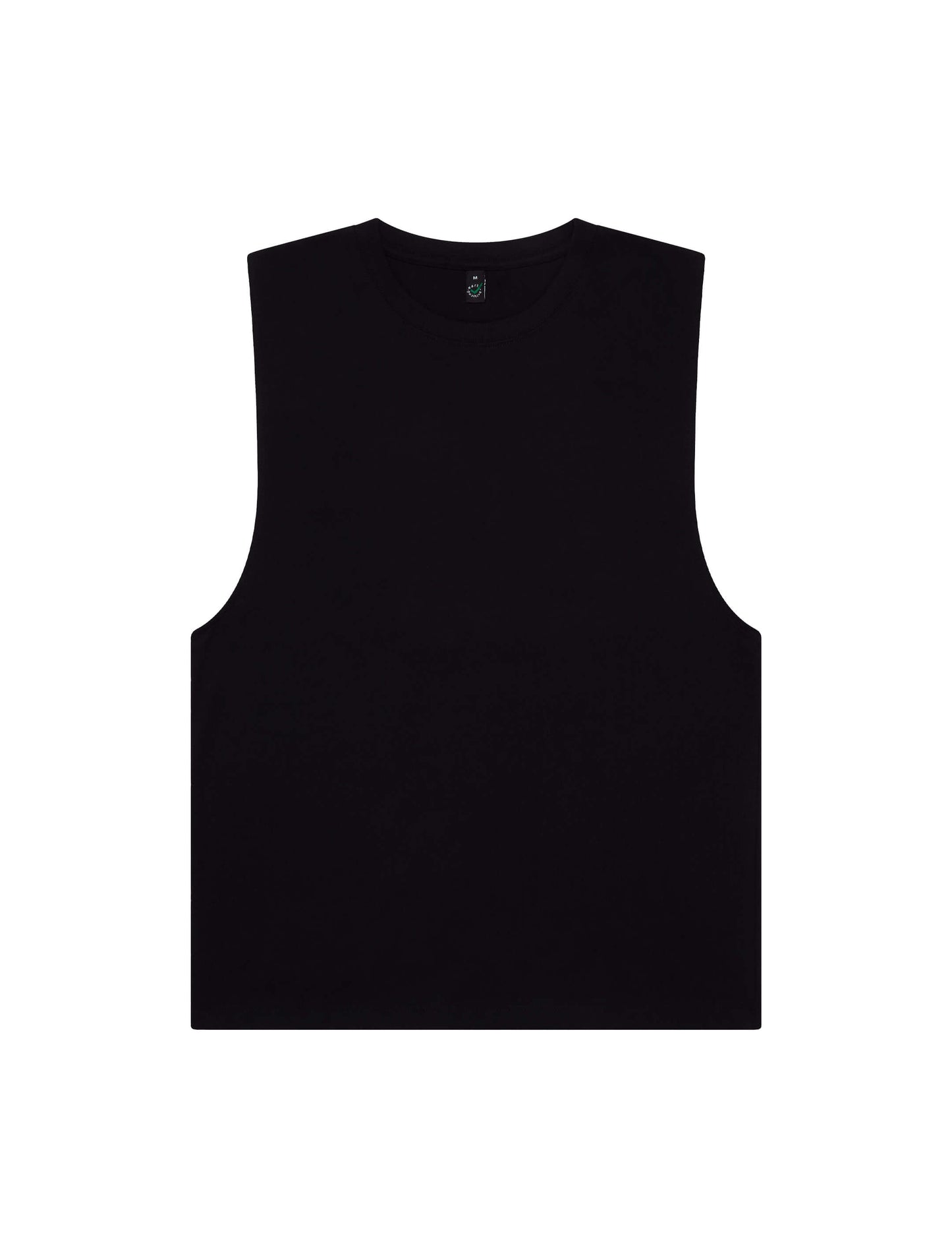 Earth Positive® Sleeveless T-shirt - Black - S