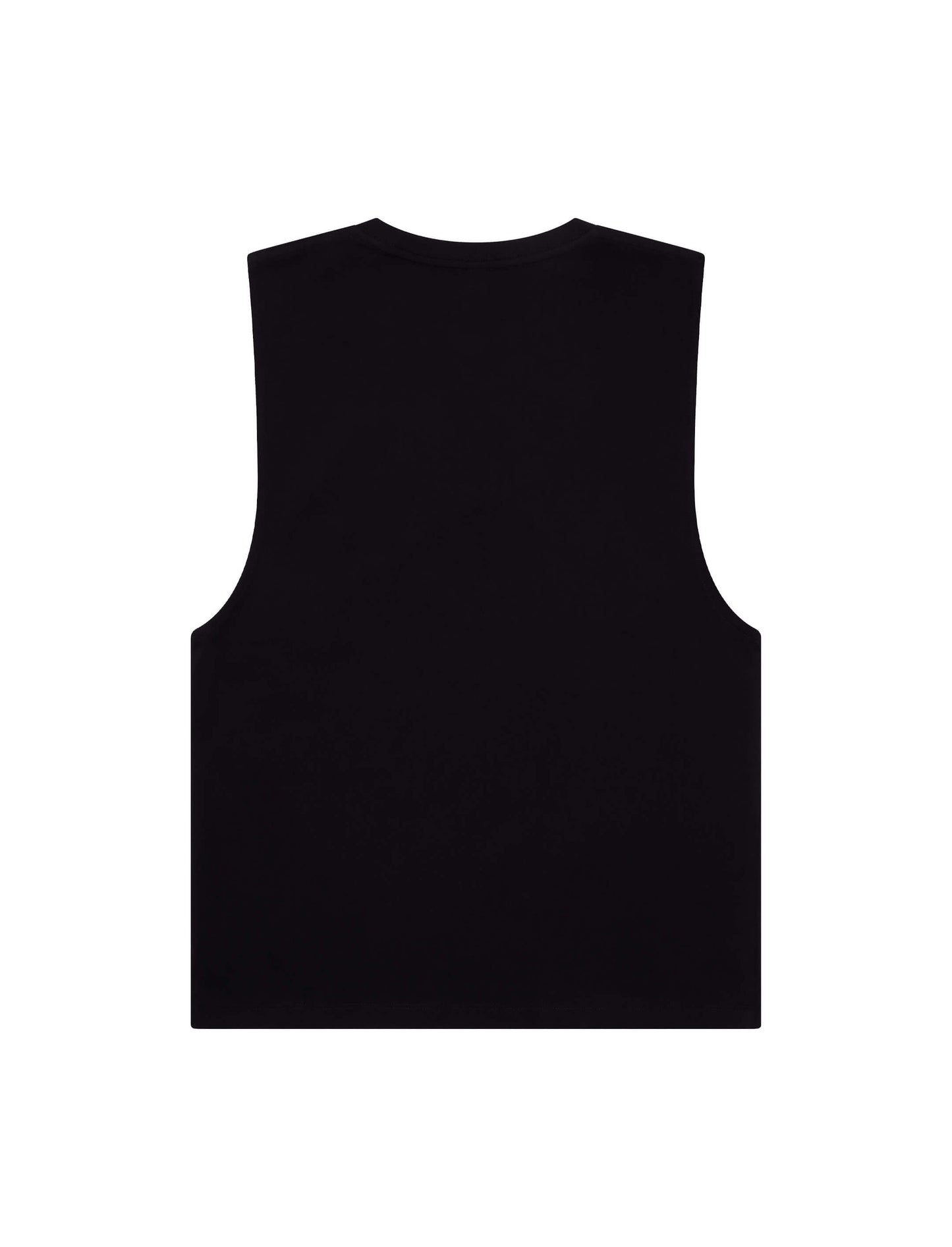 Earth Positive® Sleeveless T-shirt - Black - S