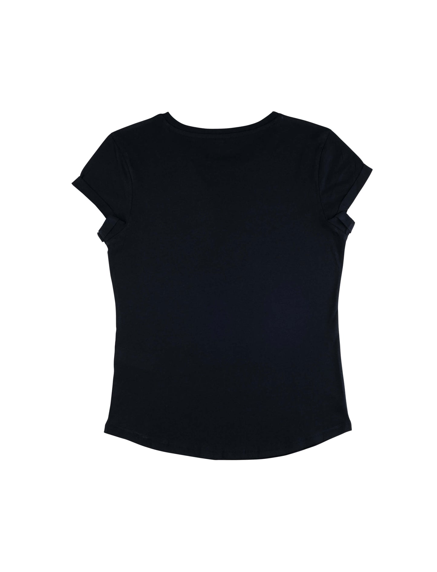 Earth Positive® Women's Rolled Sleeve T-shirt - Dark Navy - L