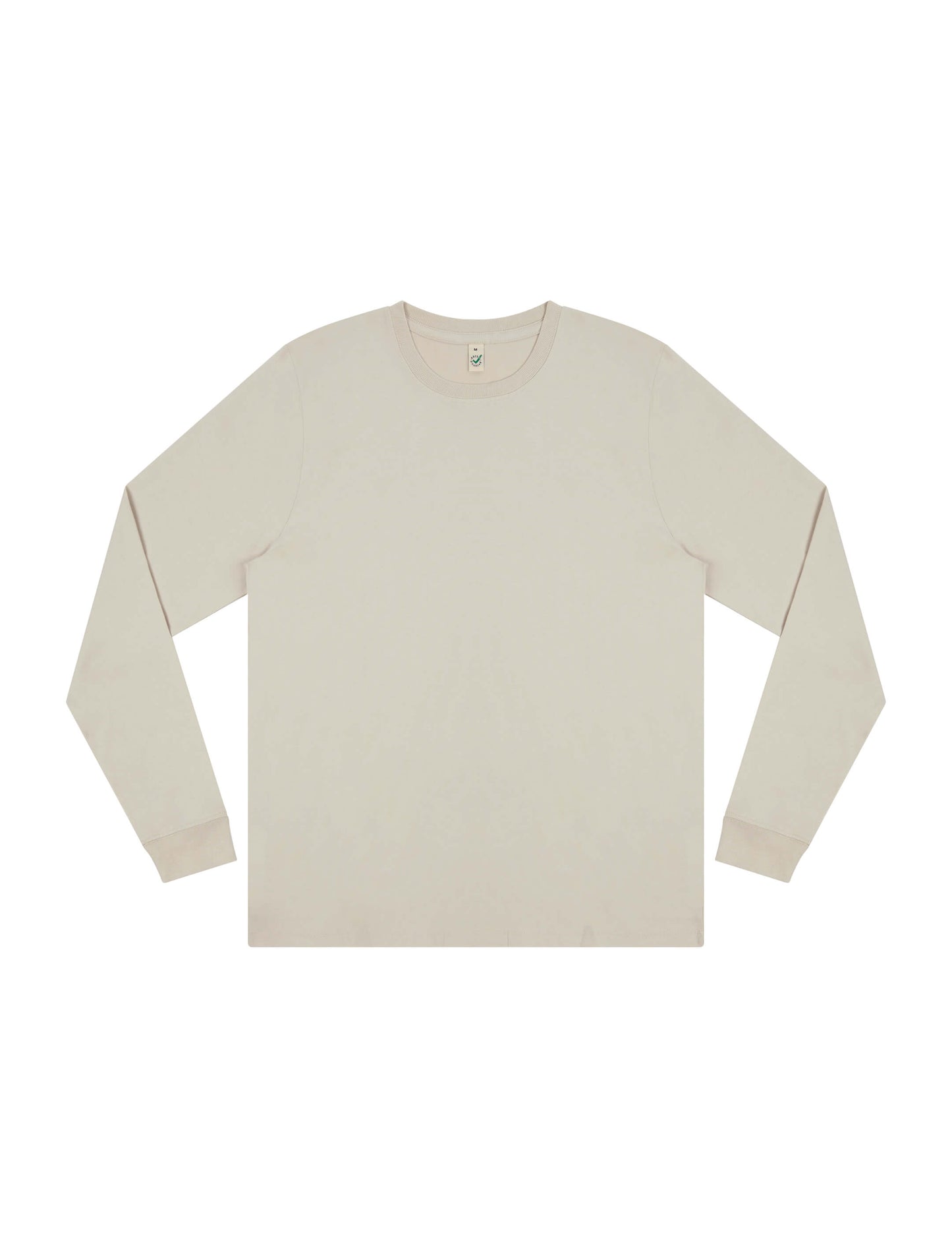Earth Positive® Premium Long Sleeve T-shirt - Bone - M