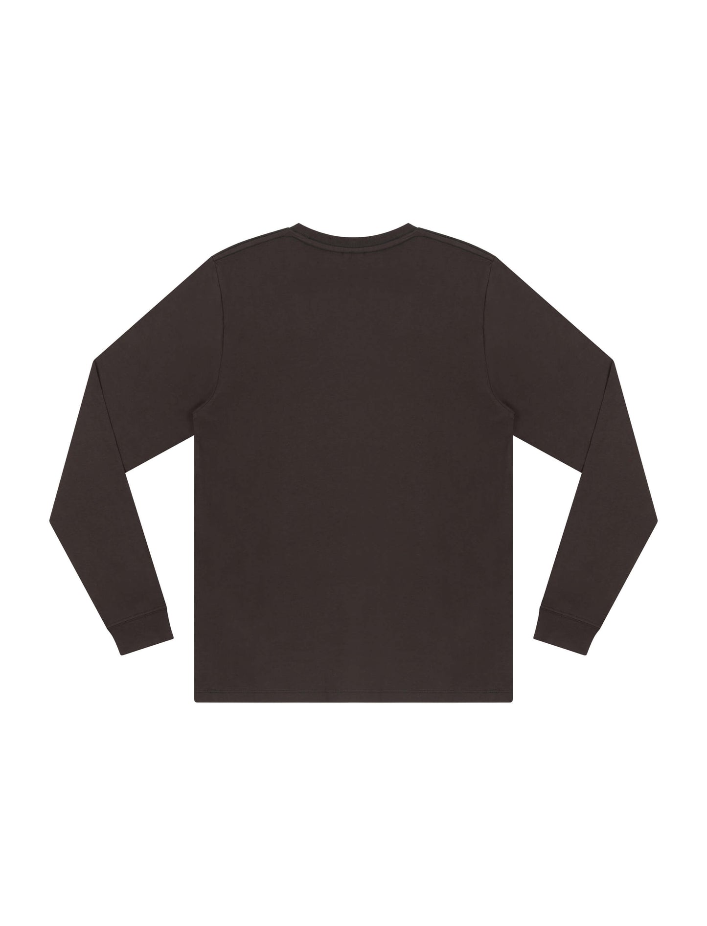 Earth Positive® Premium Long Sleeve T-shirt - Faded Olive Black - L