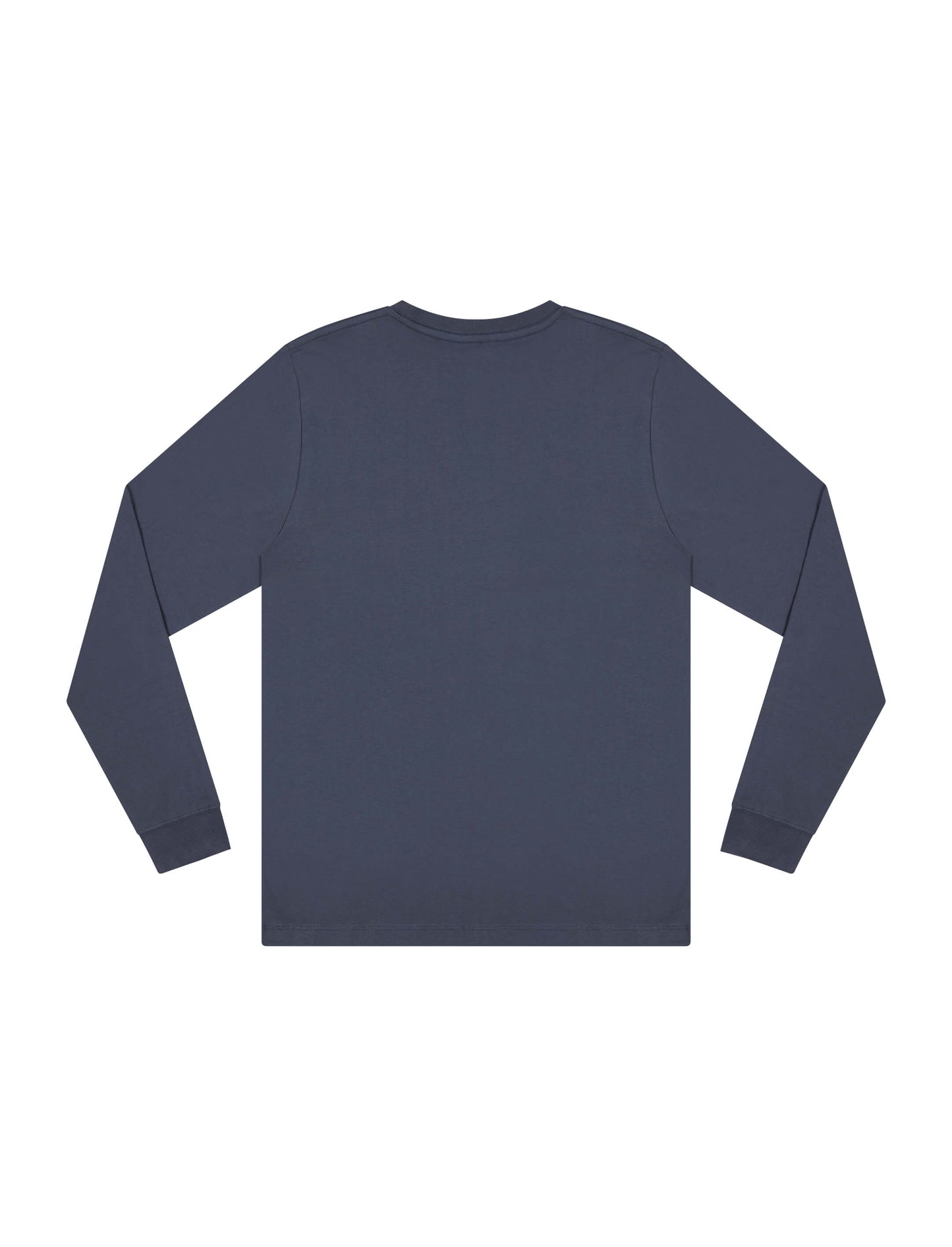 Earth Positive® Premium Long Sleeve T-shirt - Faded Navy - L