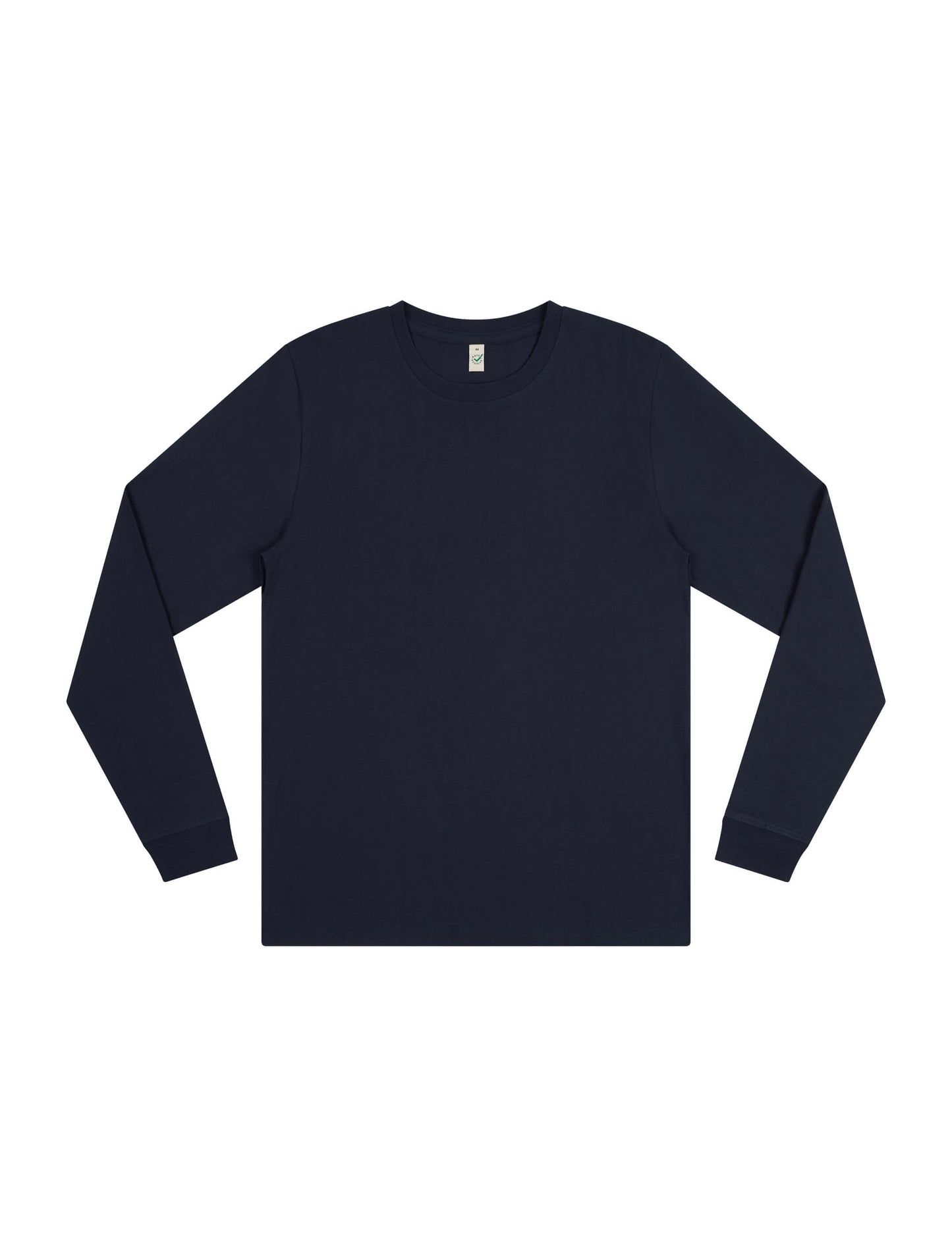 Earth Positive® Premium Long Sleeve T-shirt - French Navy - M