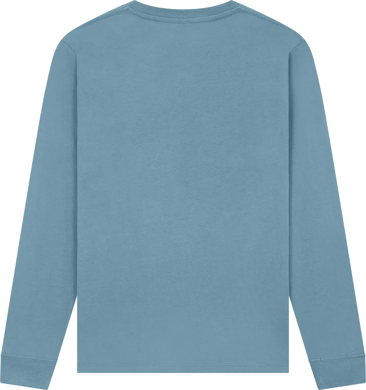 EP185L-BD6 - Premium Long Sleeve T-shirt - Blue Dusk