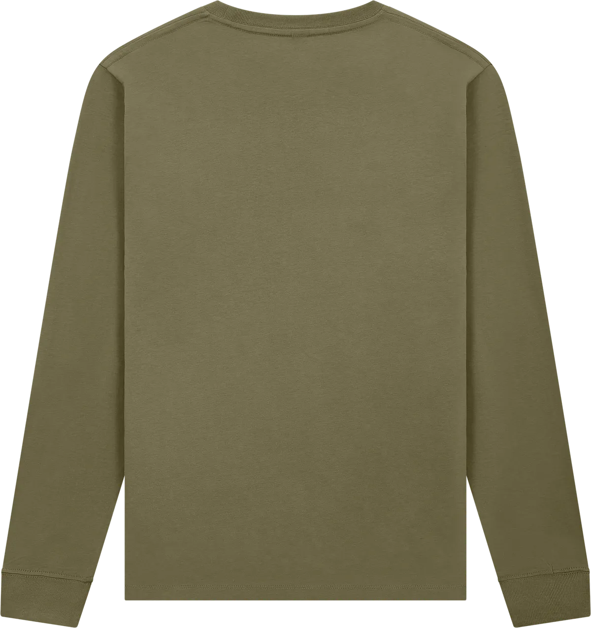 EP185L-FKH5 - Earth Positive® Premium Long Sleeve T-shirt - Faded Khaki