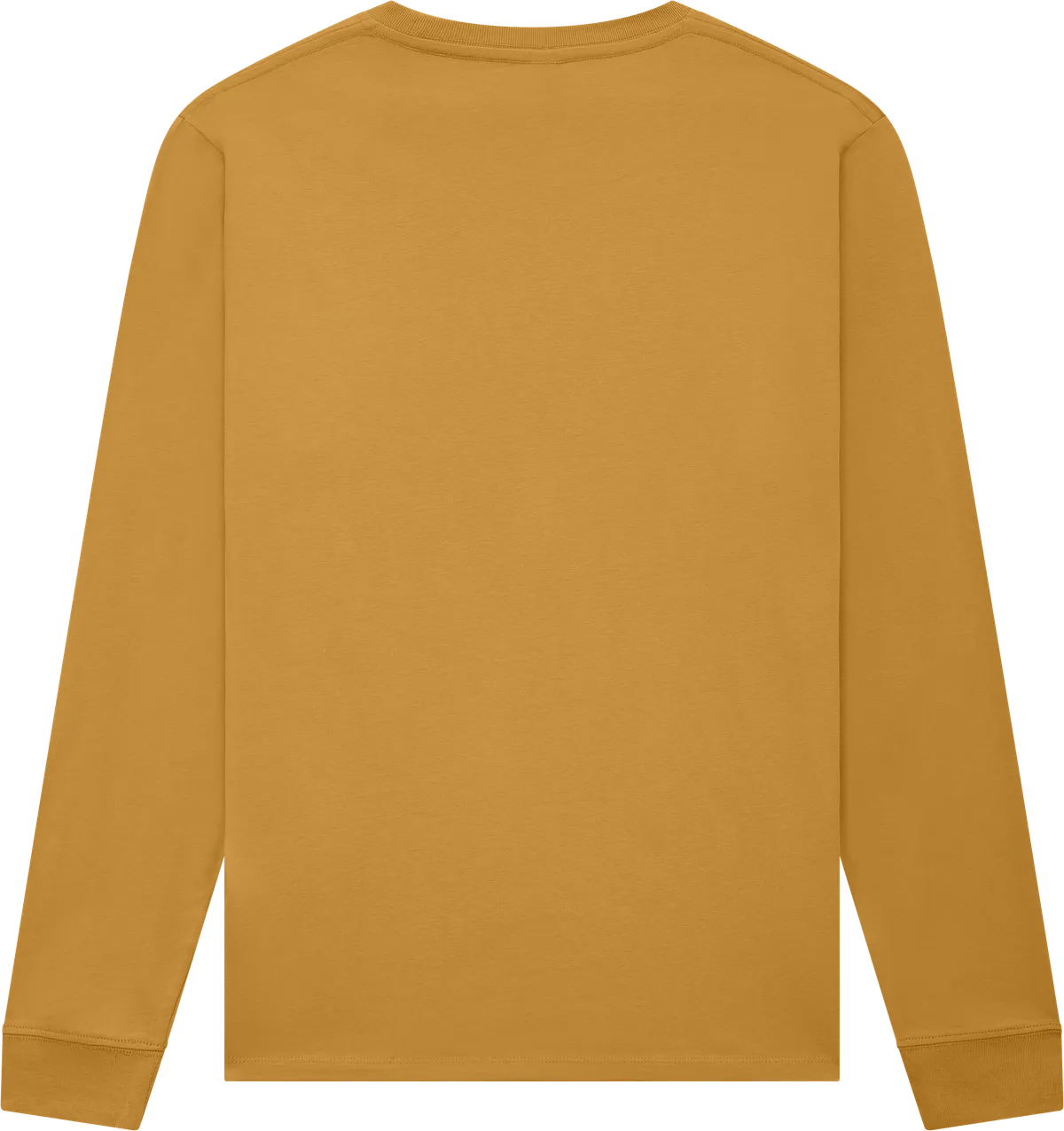 EP185L-FMU3 - Earth Positive® Premium Long Sleeve T-shirt - Faded Mustard