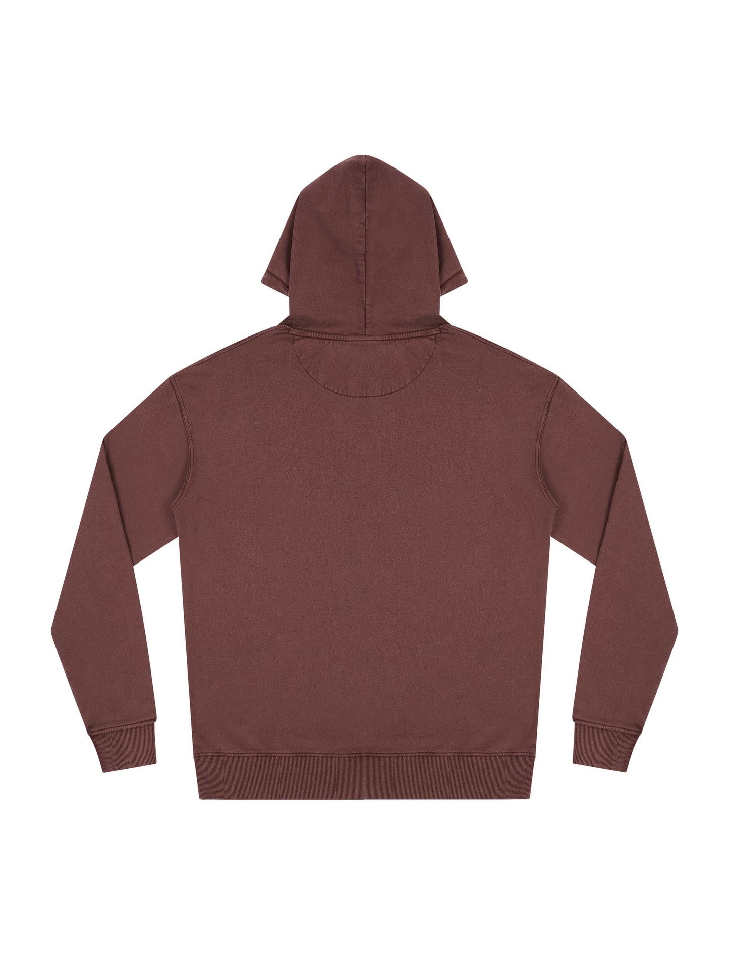 Earth Positive® Pullover Hoodie - Stone Washed Burgundy - L
