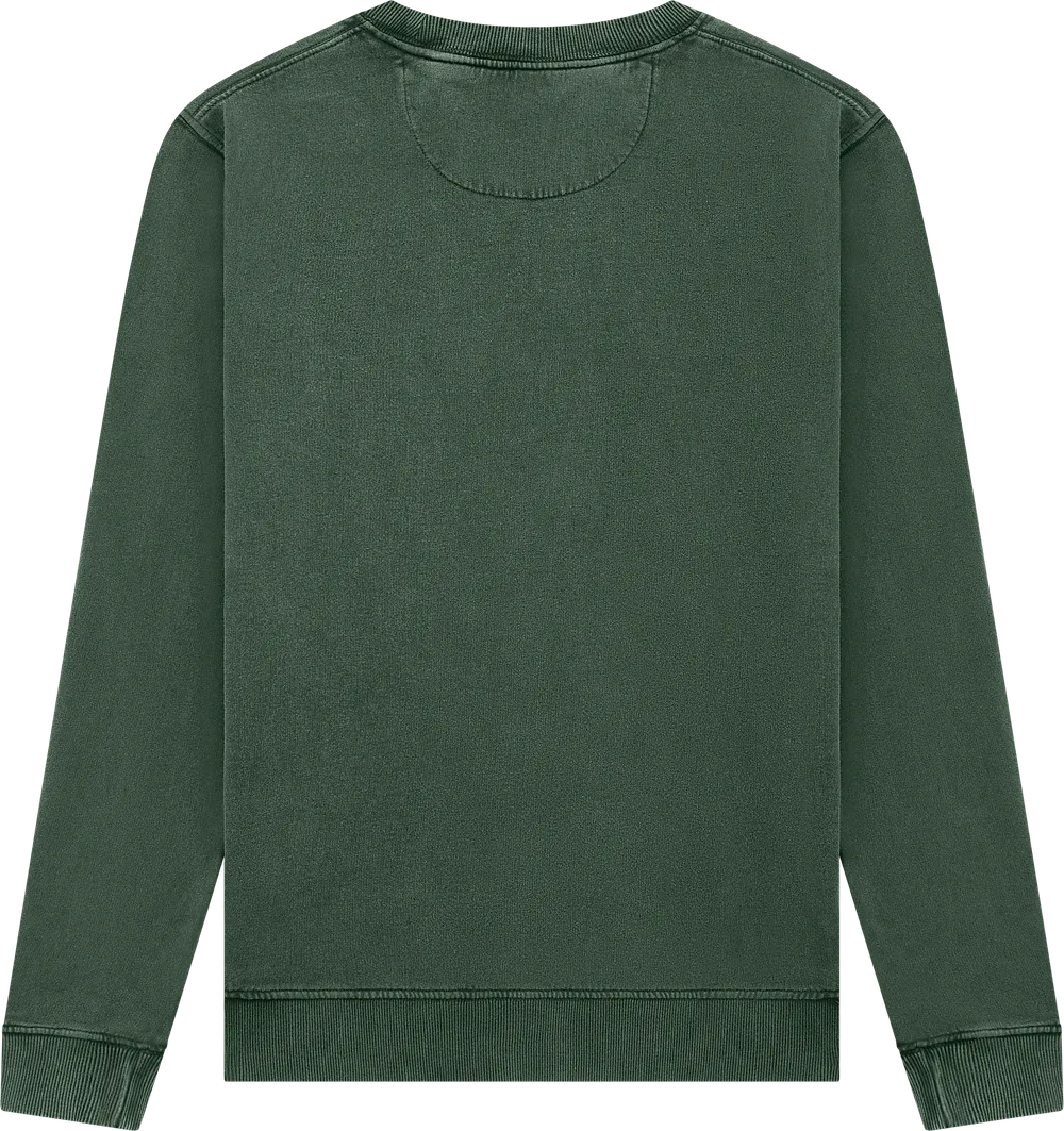 EP302-SGR2 - Sweatshirt - Stone Washed Green