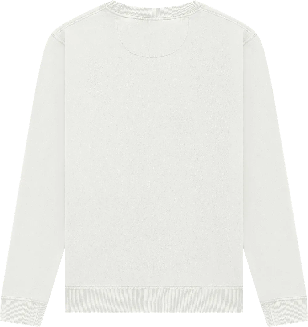 EP302-SWH1 - Sweatshirt - Stone Washed White