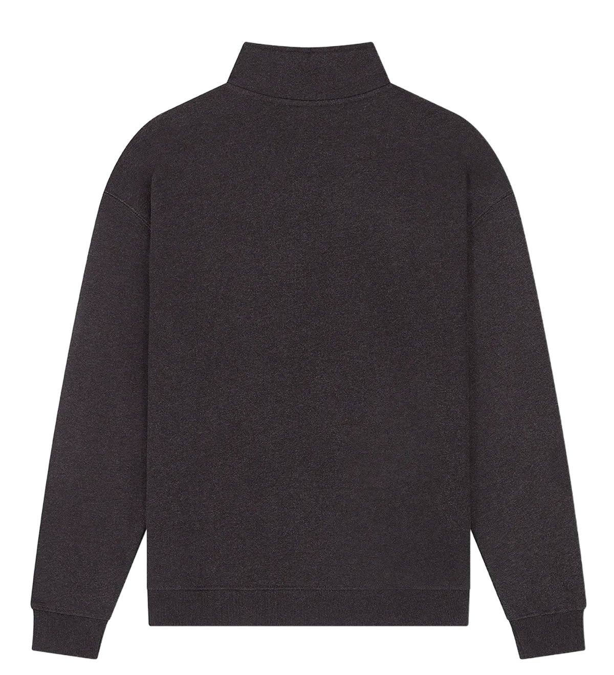 EP307-BLHE5 - 1/4 Zip Sweatshirt - Black Heather