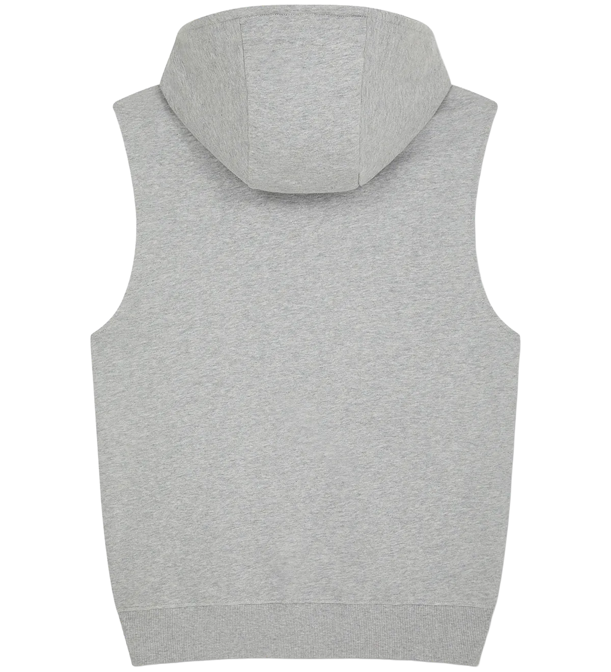 EP309-LHE1 - Sleeveless Full Zip Hoodie - Light Heather