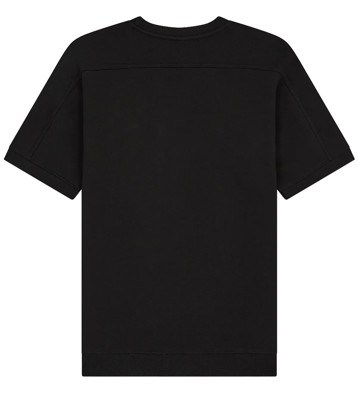 EP312-BL2 - Short Sleeve Sweatshirt - Black