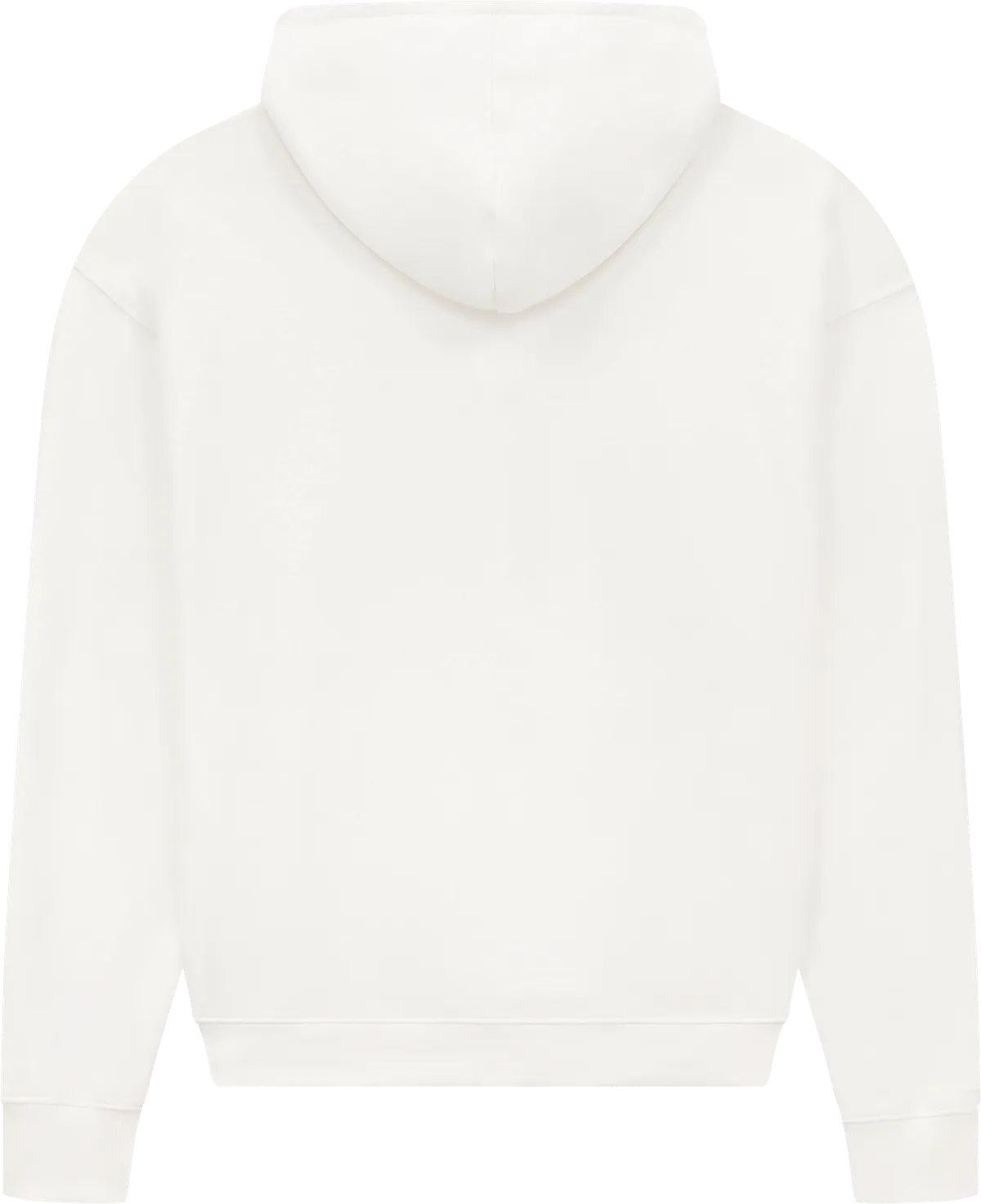 EP314-SUWM0 - Women's Half Zip Hoodie - Sueded Off White