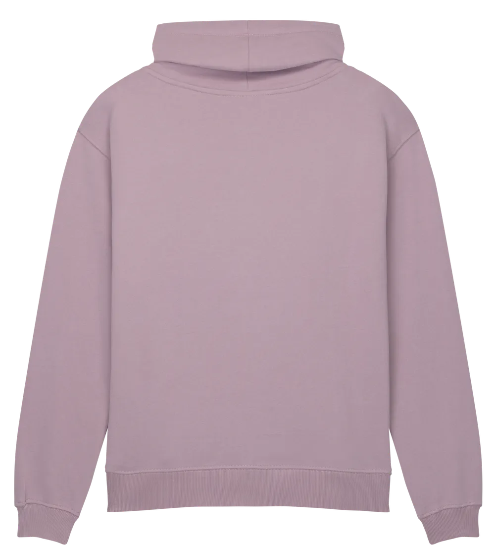 EP315-SUPR00 - Women's Funnel Neck Sweatshirt - Sueded Miami Pink