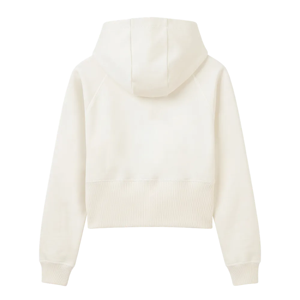 EP320-WM4 - Women's Cropped Hoodie - Off White