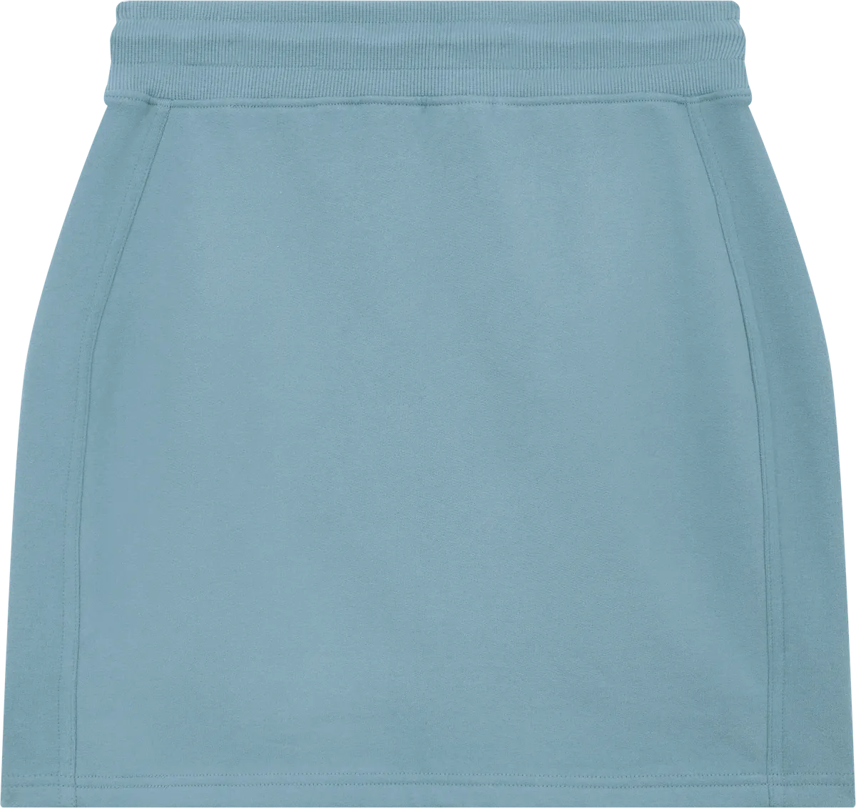 EP343-SUBD3 - Earth Positive® Sweat Skirt - Sueded Blue Dusk