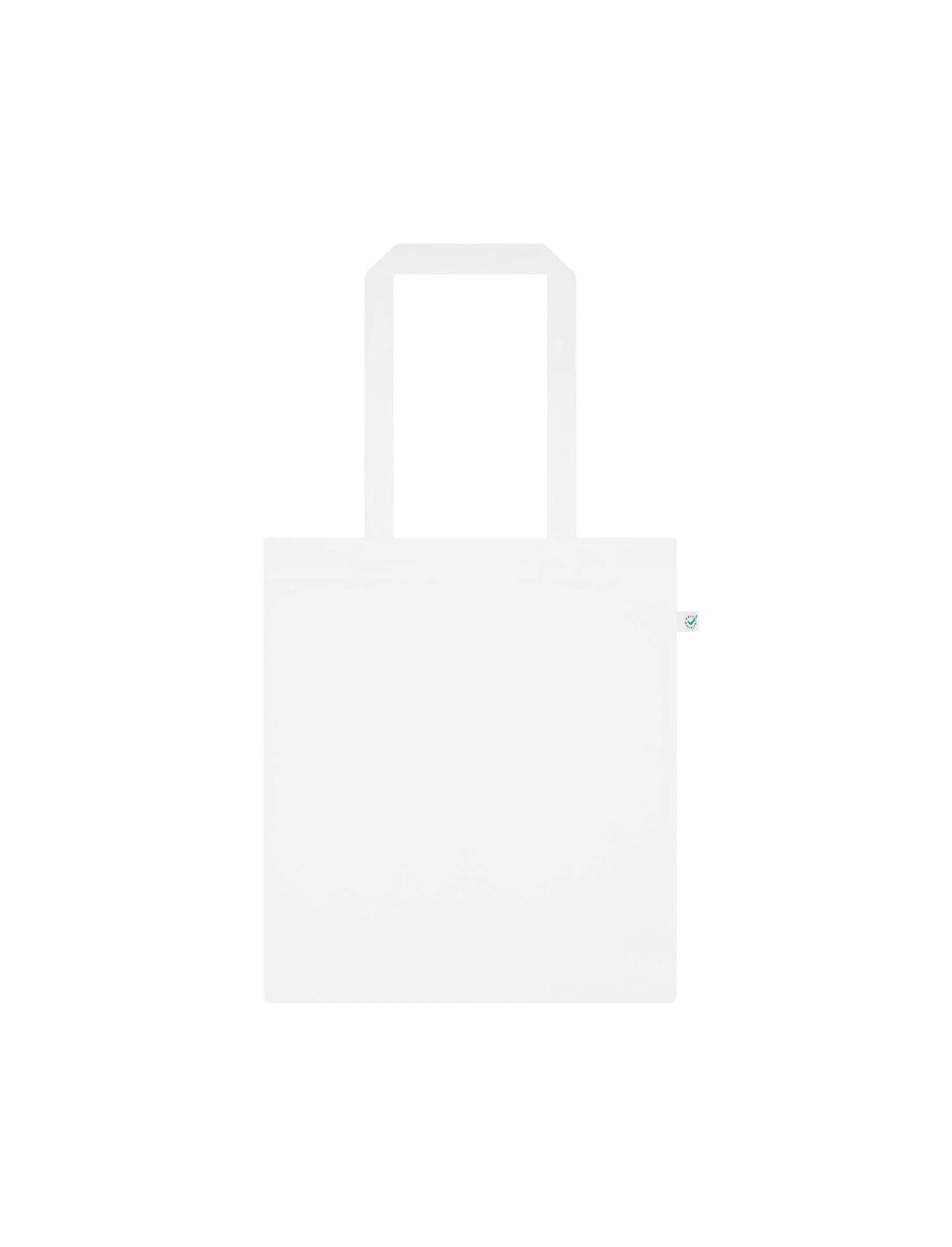 Earth Positive® Fashion 50/50 Tote Bag - White - One Size