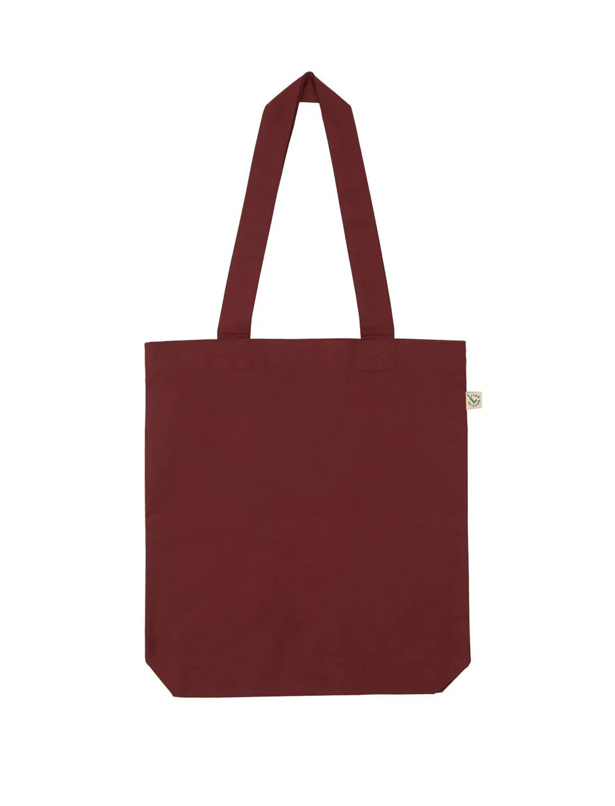 EP75-BU - Earth Positive® Fashion Tote Bag - Burgundy