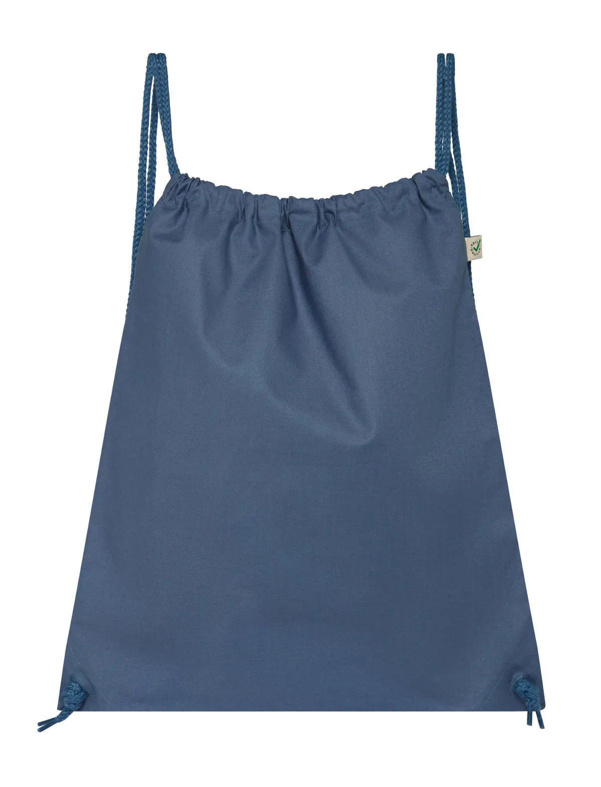EP76-FDE - Earth Positive® Drawstring Bag - Faded Denim