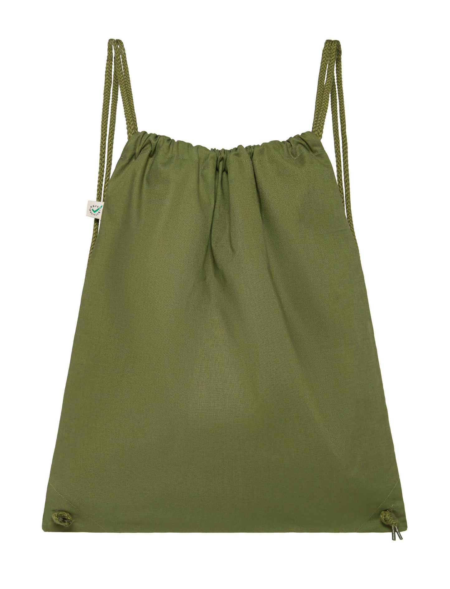 Earth Positive® Drawstring Bag - Khaki Green - One Size
