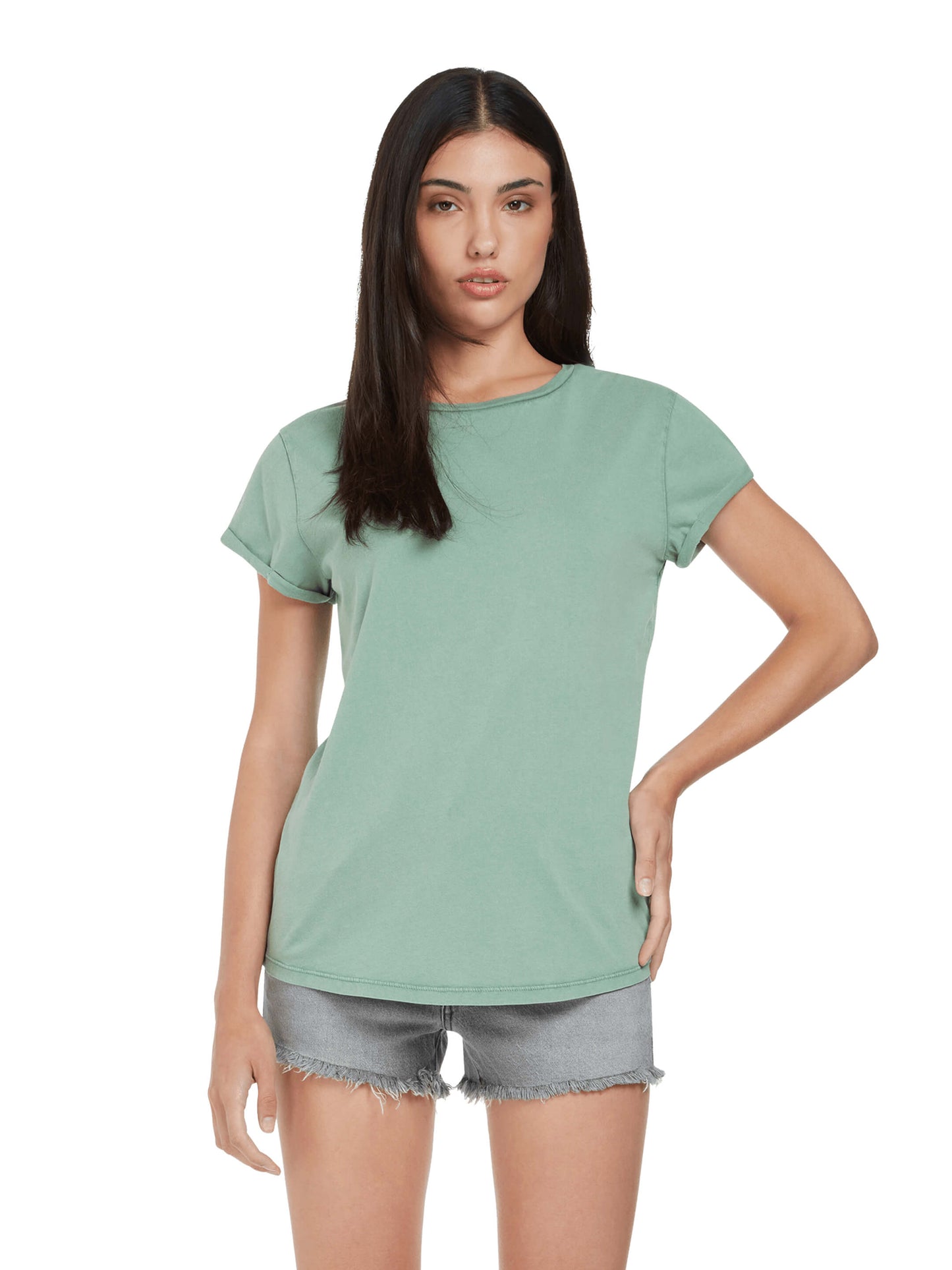 Earth Positive® Women's Rolled Sleeve T-shirt