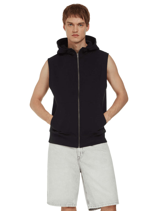 EP309 - Earth Positive® Sleeveless Full Zip Hoodie