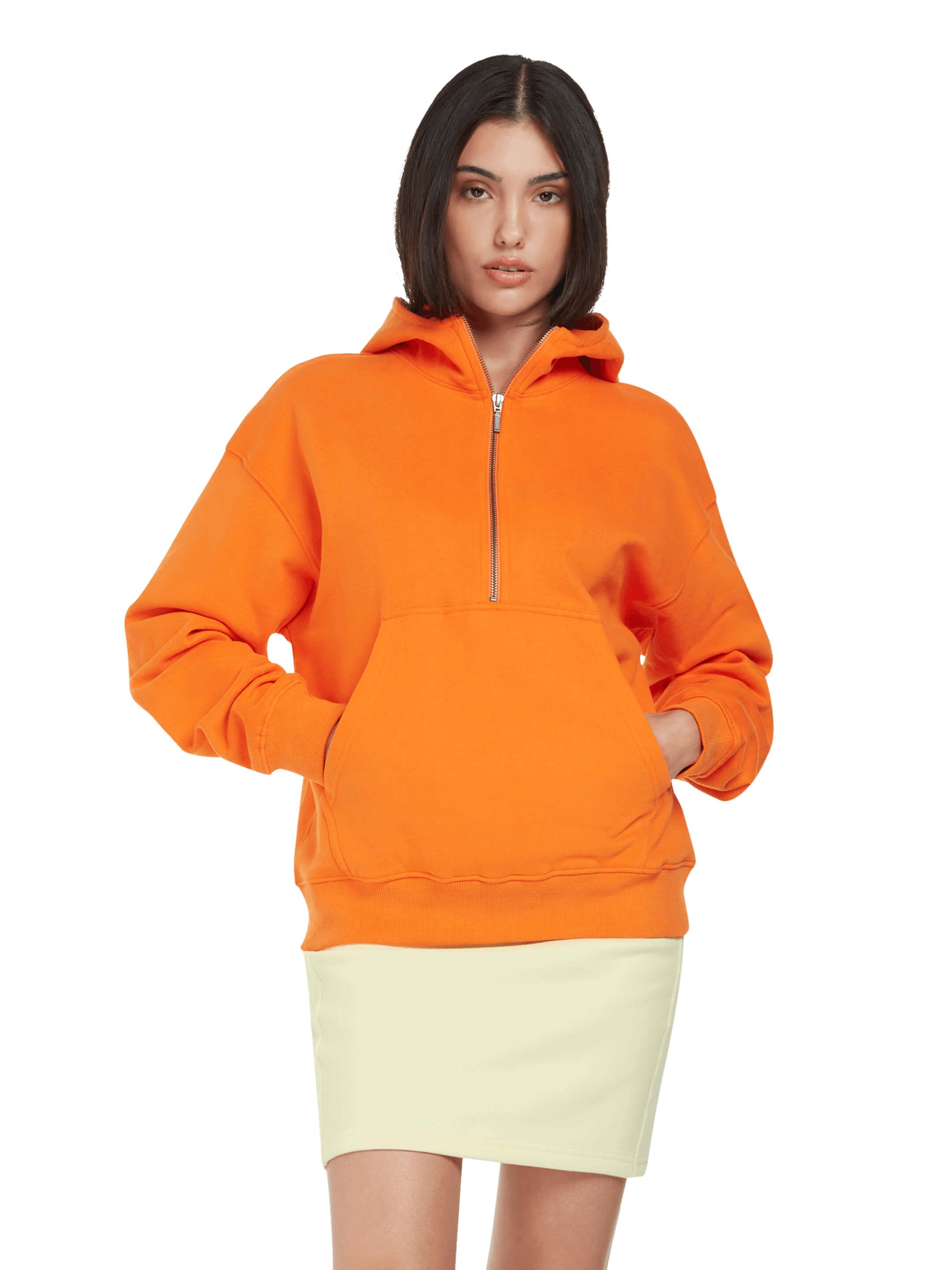 EP314 - Earth Positive® Women's Half Zip Hoodie