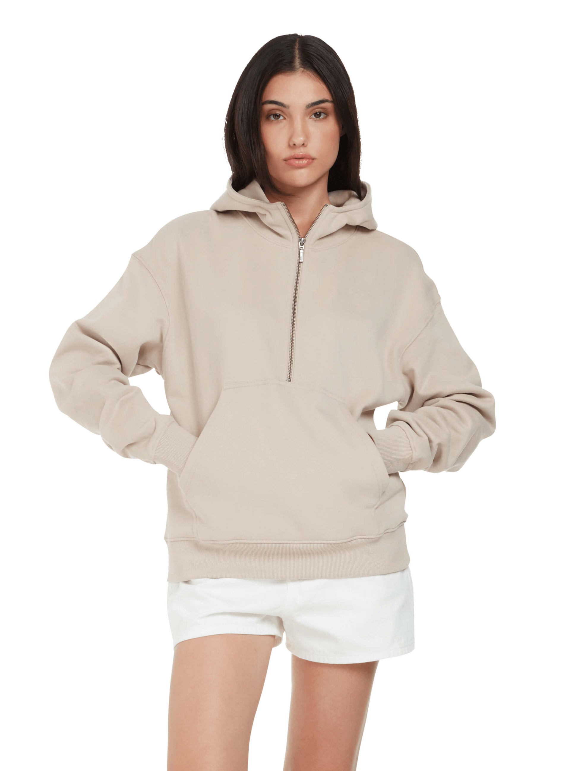 EP314 - Earth Positive® Women's Half Zip Hoodie