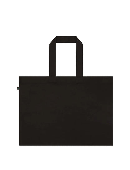 EP82-BL - Earth Positive® Jumbo Tote Bag - Black