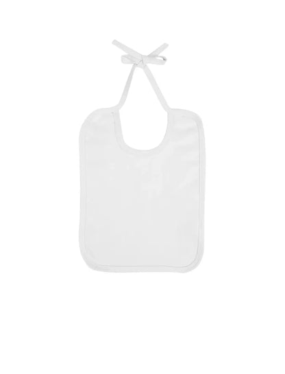EPB04-WH1 - Baby Bib - White