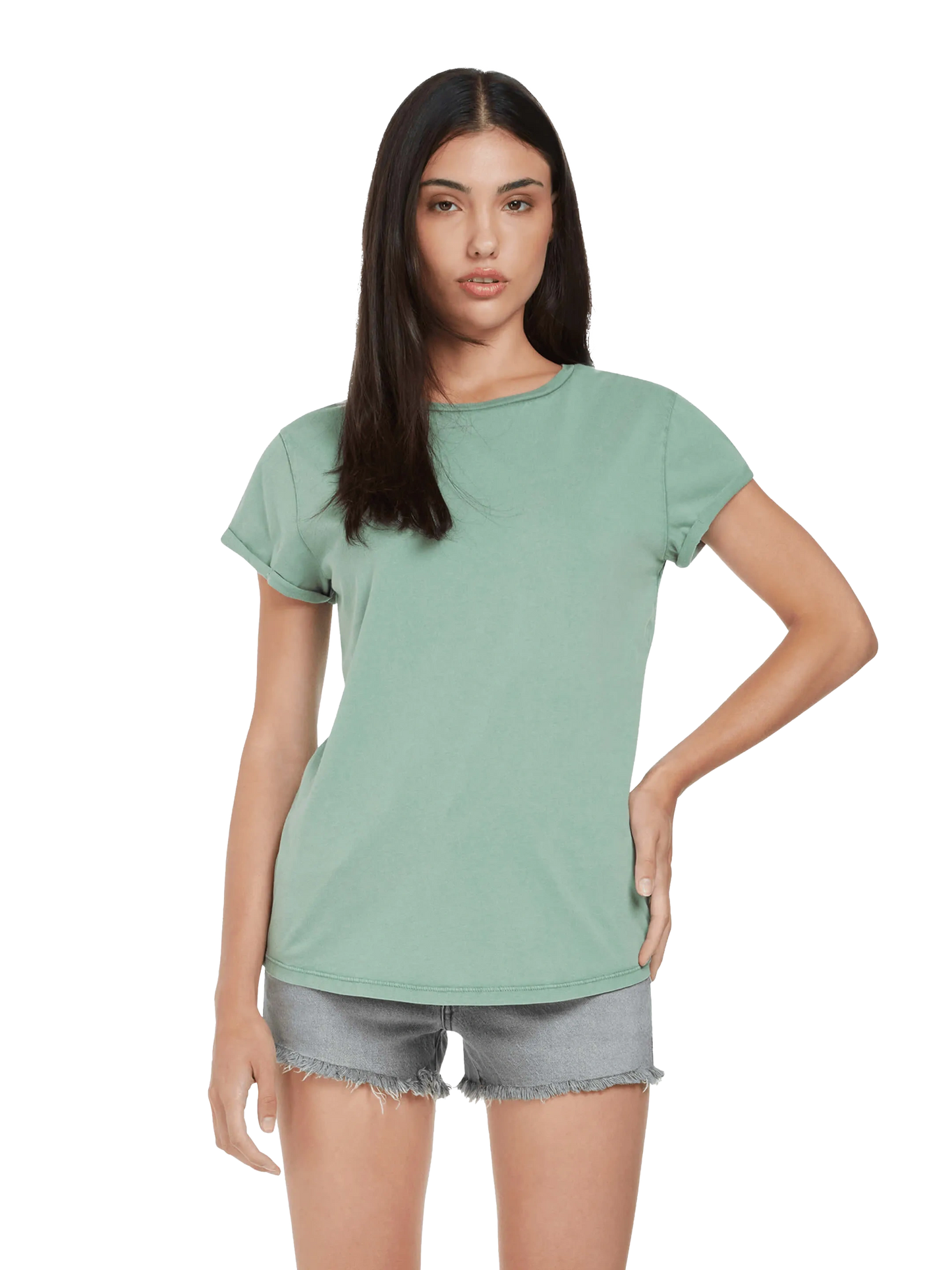 EP16 - Earth Positive® Women's Rolled Sleeve T-shirt