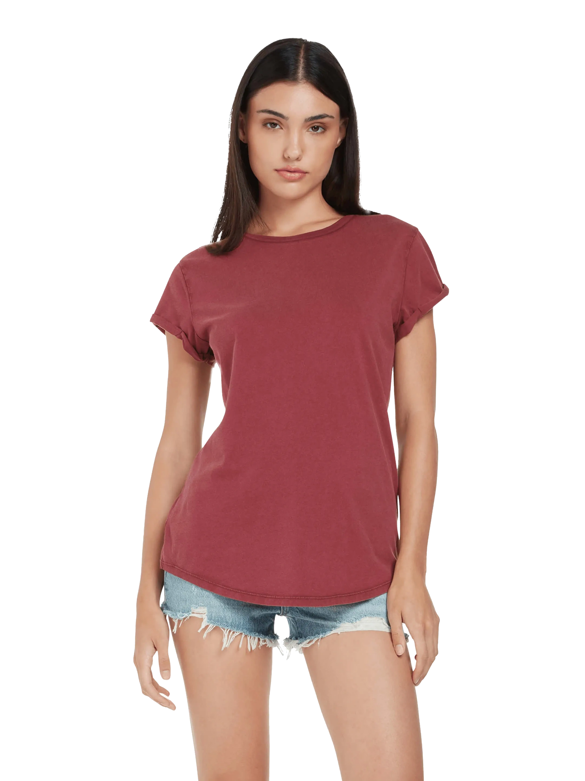 EP16 - Earth Positive® Women's Rolled Sleeve T-shirt