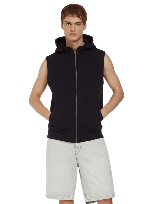 EP309 - Earth Positive® Sleeveless Full Zip Hoodie