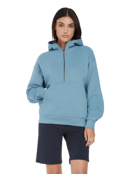 EP314 - Earth Positive® Women's Half Zip Hoodie