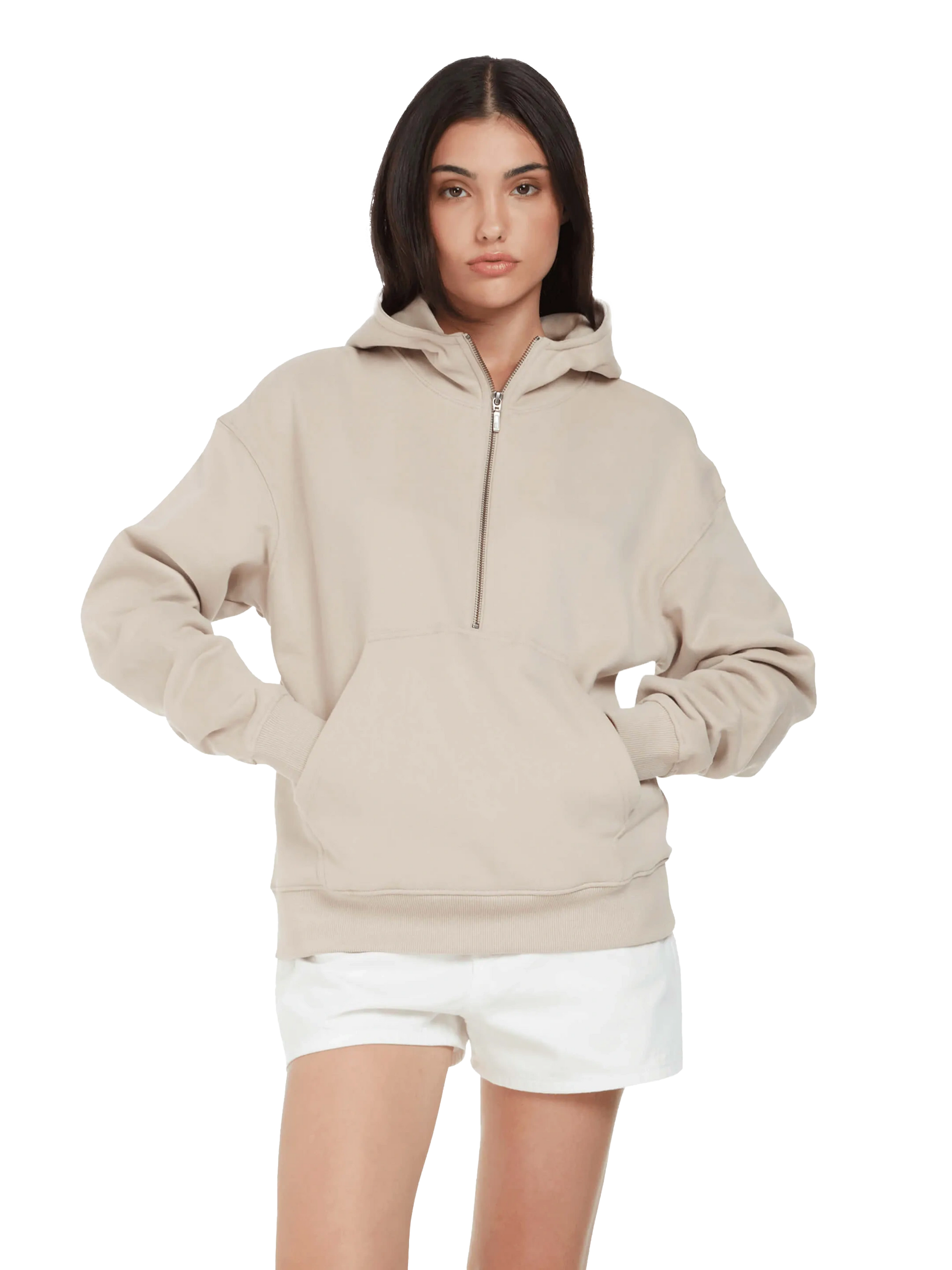EP314 - Earth Positive® Women's Half Zip Hoodie