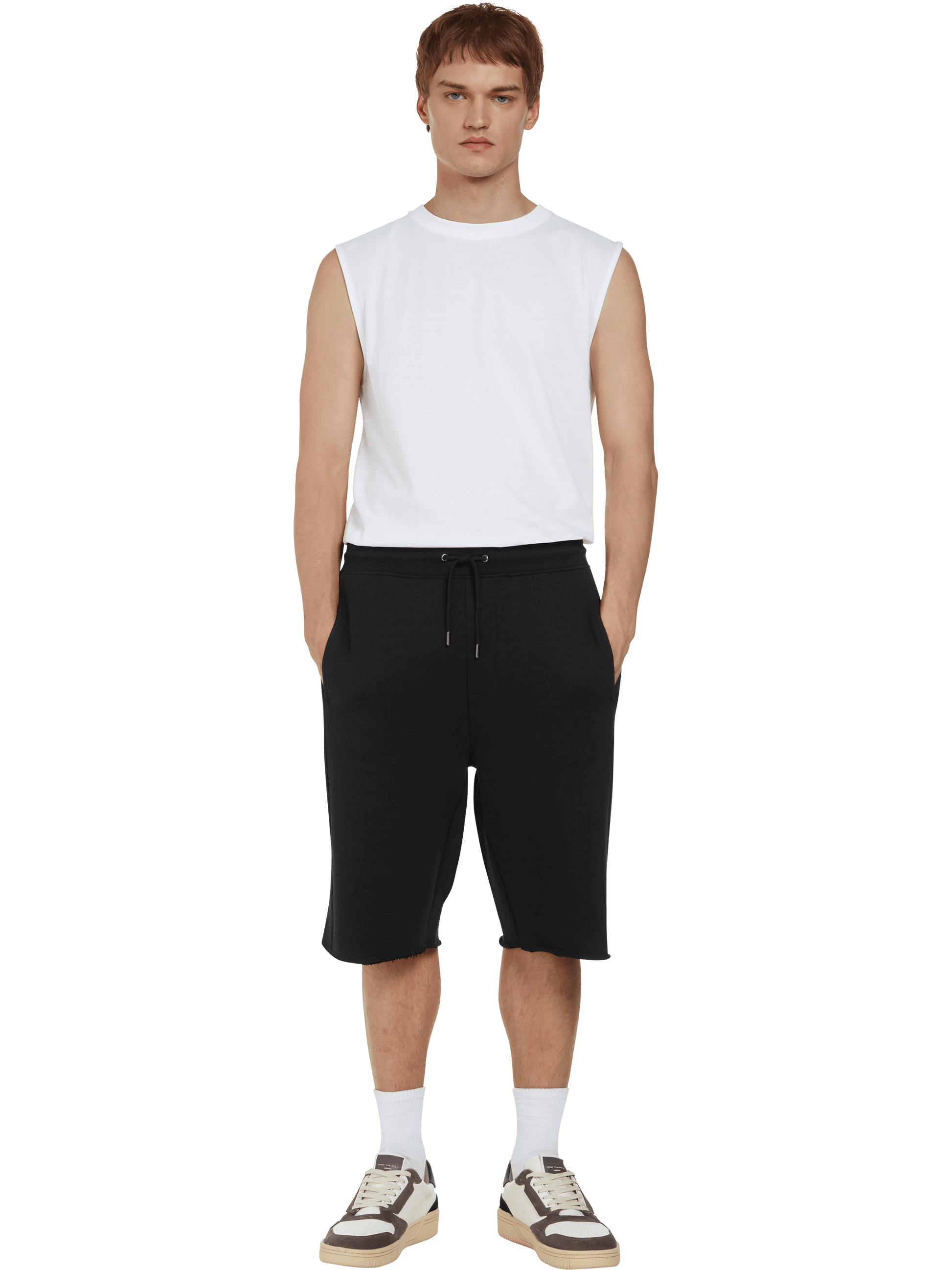 EP344 - Earth Positive® Raw Hem Sweat Shorts